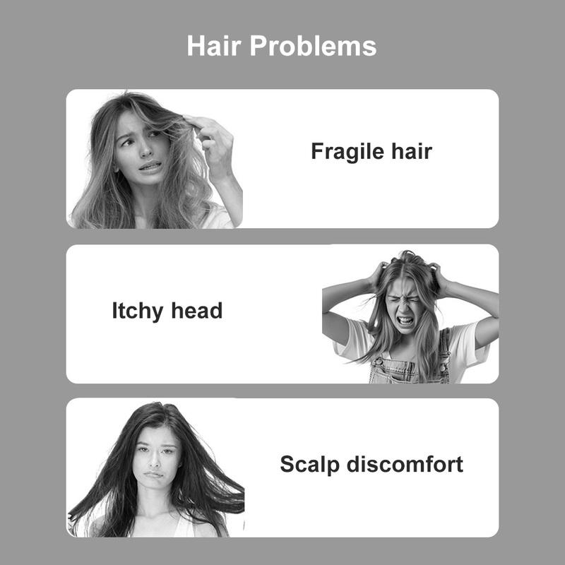 USB Electric Spray Air Cushion Massage Comb, Electric Spray Air Cushion Comb, 5-in-1 Detangling Hair Brush for Dry Frizzy Hair
