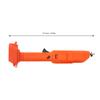 Cordless Tiller Cultivator Battery Powered Rototiller Efficient Aluminum Alloy ABS 2500rpm 1500mAh 10.8in for Soil Cultivation