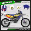 MCHMFG For Husqvarna TE250 2001- 2004 SM450 2002-2004 Graphics Decals Stickers Motorcycle Number Name Background