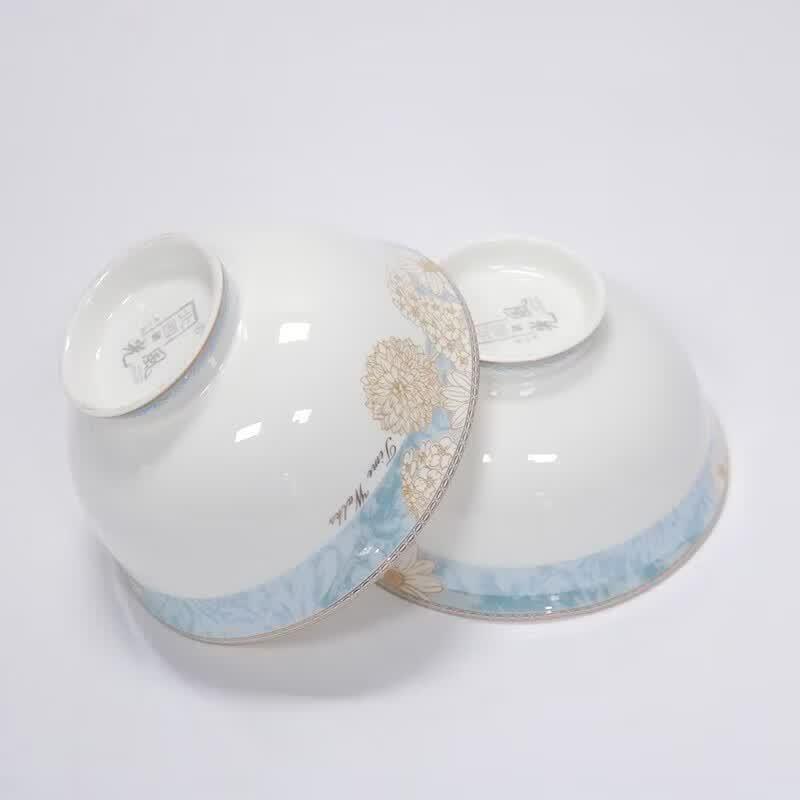 Northern Scenery Time Walk Bone China Dinnerware Set