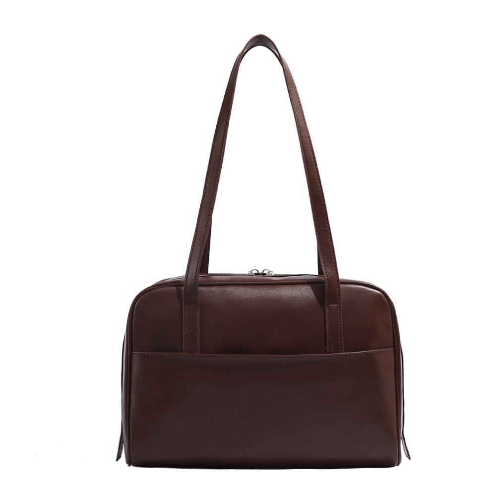 Vintage Niche Large Capacity Bag for Women, Autumn 2024 New Simple Underarm Bag, Versatile Simple Handheld Tote Bag