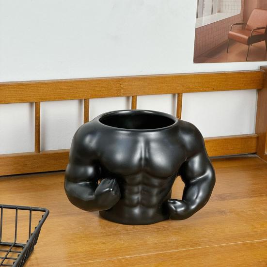 Kubek tematyczny fitness Mięśniak Kubek do kawy Duża pojemność Ceramiczna butelka na wodę Nowatorski prezent dla miłośników siłowni Urodziny Prezent dla par