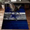 Dallas Cowboys  Rug Game Carpet, Floor Mat for Bedroom Living Room Entryway Rug, Home Decor Idea Gift for Christmas birthday