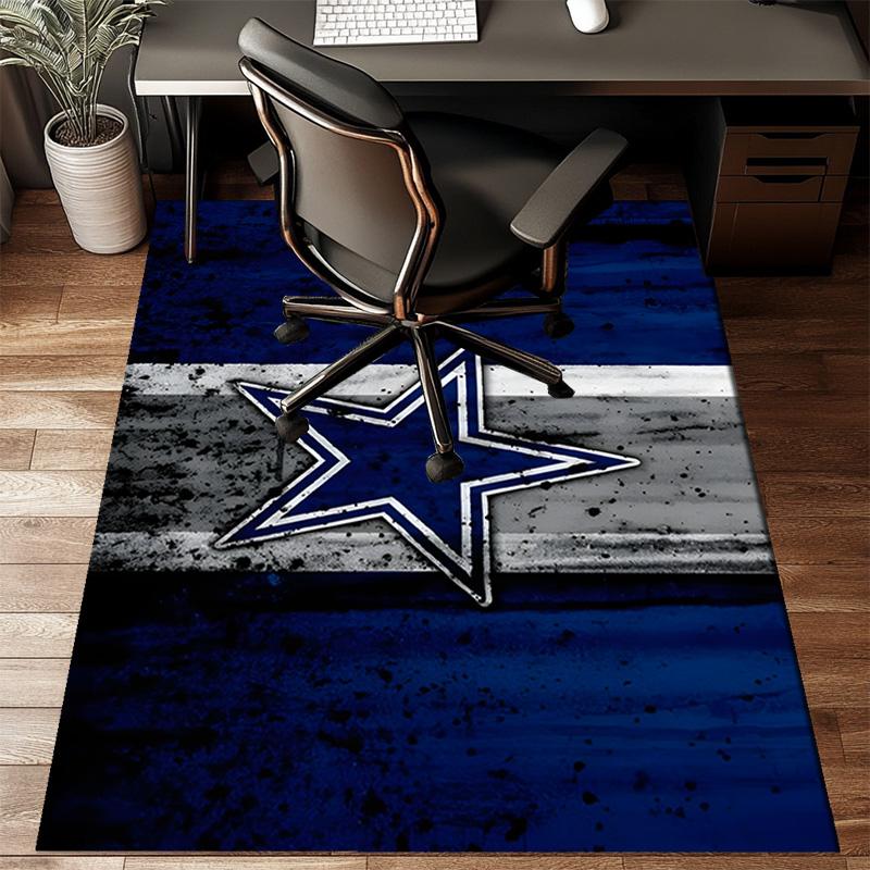 Dallas Cowboys Rug Game Carpet, Floor Mat for Bedroom Living Room Entryway Rug, Home Decor Idea Gift for Christmas birthday