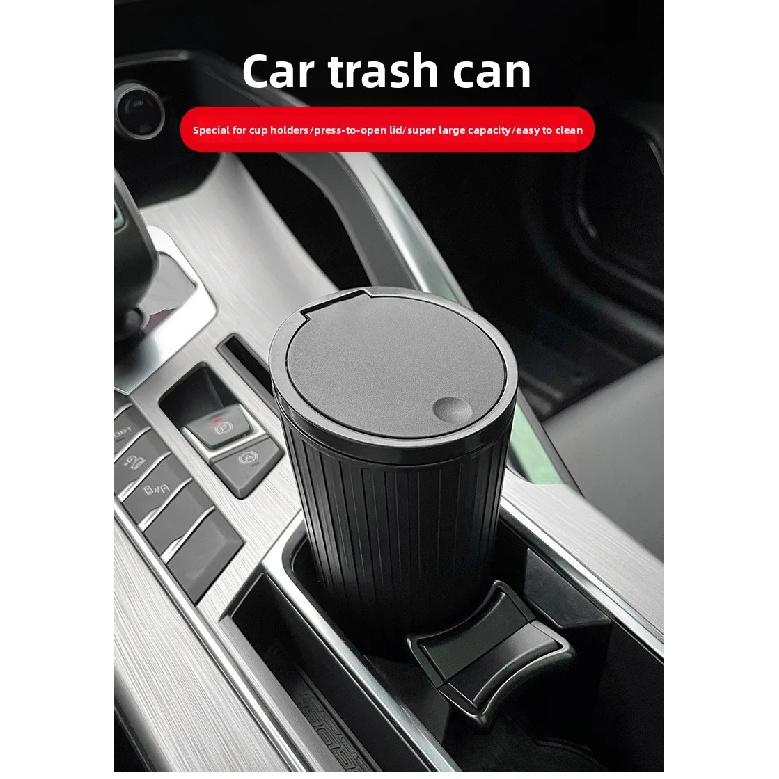Universal Car Trash Bin Can Mini Auto Dust Organizer Car Interior Rubbish Bag Garbage Container Storage Box Bucket Auto Accessor
