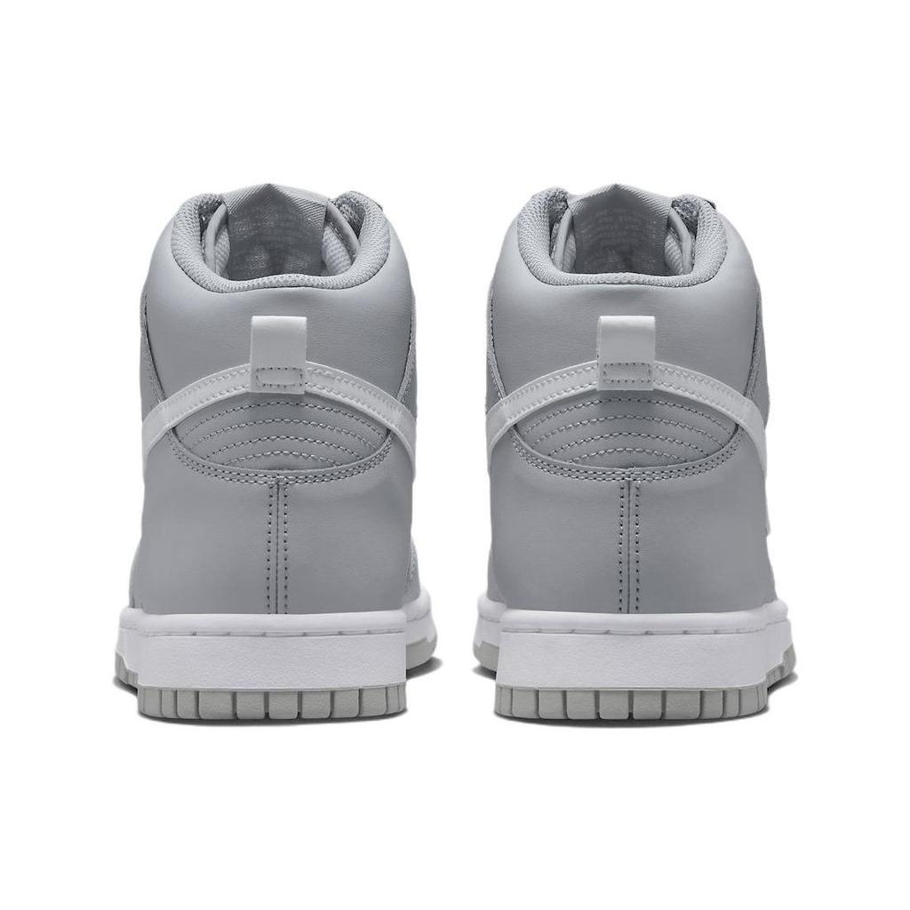 Nike Dunk High Wolf Grey Men Sneakers White DV0828-001
