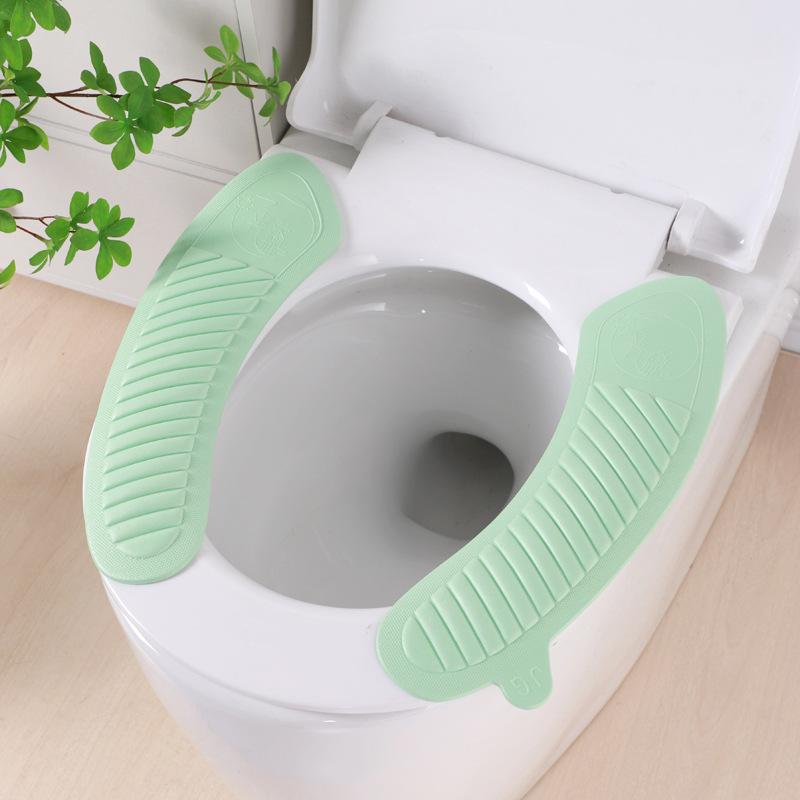 Eva Toilet Seat Cover Mat Summer Soft Washable Closestool Mat Seat Case Toilet Lid Pad Cover Bathroom dropshipping