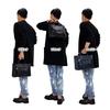 [Aniari] Shrink Leather Tote Bag 07-02010 Black