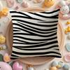Black And White Minimalist Style Pillow Case Sofa Living Room Bedroom Headboard Backrest Cushion Square Cushion