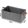 Foldable Large Capacity Cationic Fabric Drawer Organizer for Clothes and Pants