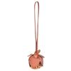 Blumiger Taschenanhänger Schlüsselanhänger mit geflochtenem Leder für Damen Accessoires