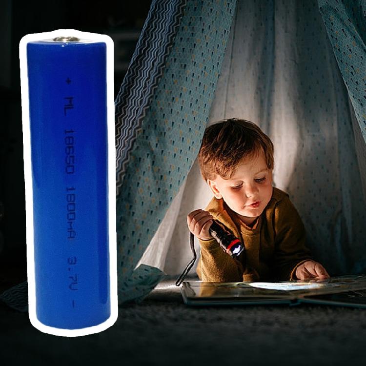 Lightweight Safe Efficient 18650 Lithium Battery 1800mAh Pointed Design for Long Duration Power Needs Emergency Lighting