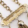 Brooch vintage Turquoise/Plated Gold 37.8g Women Used