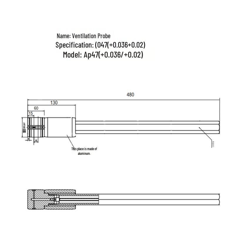 Kairton Ventilation Probe