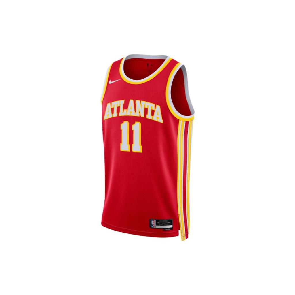 

New Nike Trey Young Atlanta Hawks 2024/25 Icon Edition Big Kids Nike Nba Swingman Jersey DN1995-657 M