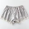 Women's Plus Size Lace Trim Anti-Exposure Safety Shorts