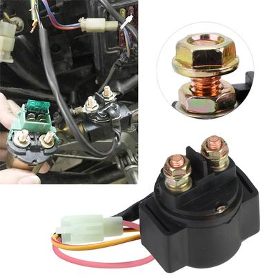 1Pcs 12V Motorcycle Accessories For Scooter ATV Karts Motorcycle Starter Relay Solenoid