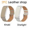 Leather Strap for Google Fitbit Air Band Fitness Tracker Sport Replacement Band Unisex Wristband for Google Fitbit Air Accessory