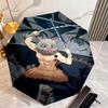 Japanese-style cartoon Demon Slayer Kamado Tanjiro & Kamado Nezuko umbrella including home travel and outdoor activities Multi functional umbrella 14