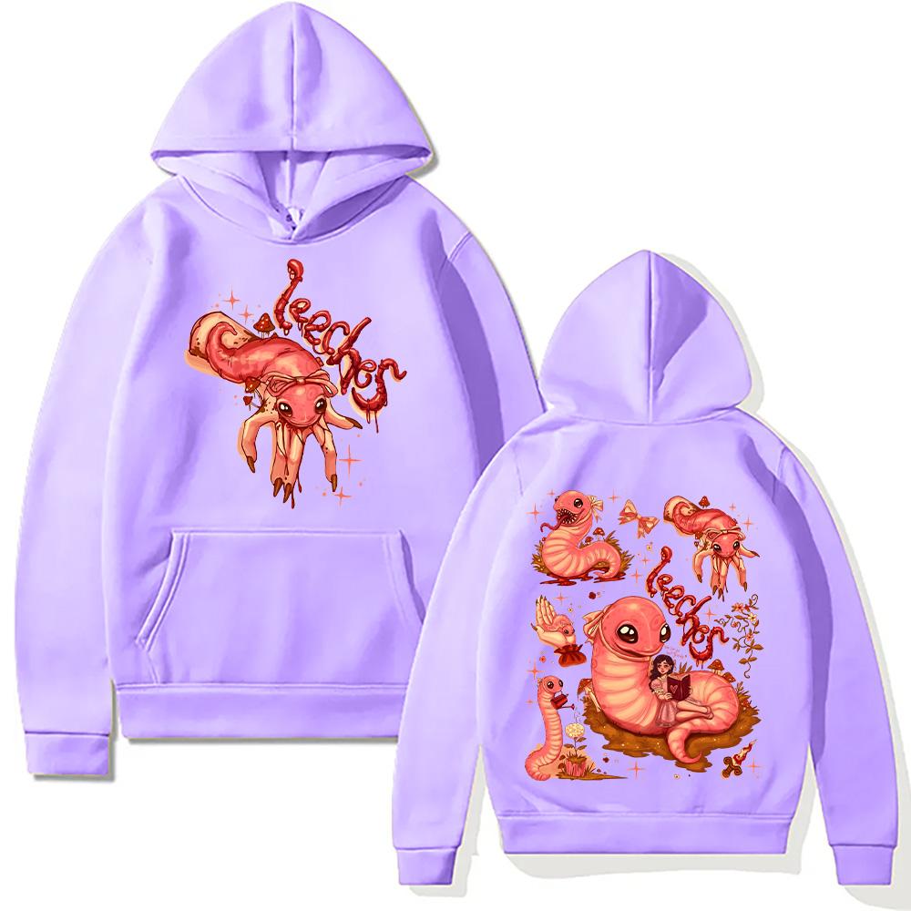 Melanie Martinez Pijawki Moda Nowe Bluzy Męskie Damskie Casualowa Bluza Polarowa Harajuku Estetyczna Odzież Pulowery