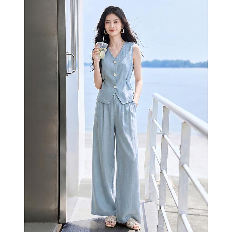 Design Sense Niche Fashion Temperament Slimming Suit for Petite Women