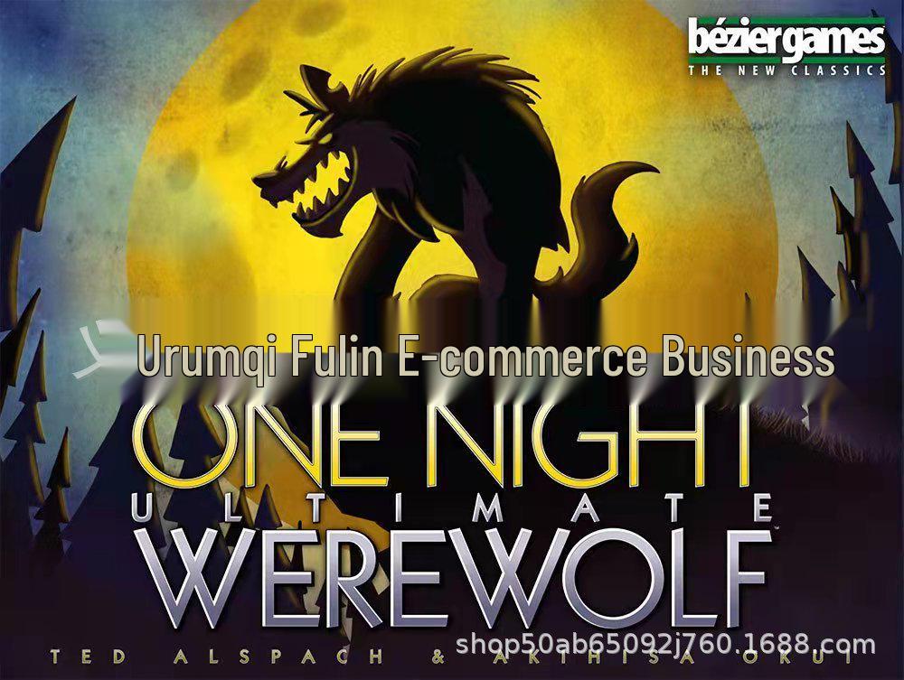 One Night Ultimate Werewolf: English Edition Board Game Cards
