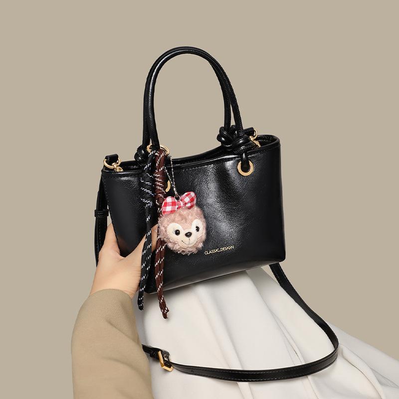 

Bucket bag women s new women s bag autumn and winter shoulder messenger bag Maillard fashion retro handbag