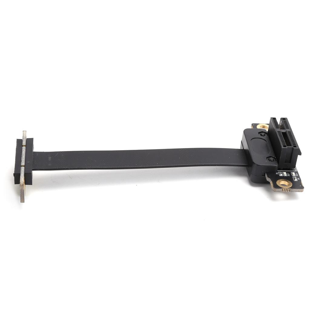 Extension Cable PCIE 1X Dual 90 degrees  Network Adapter with LED Indication Gen3 8Gbps