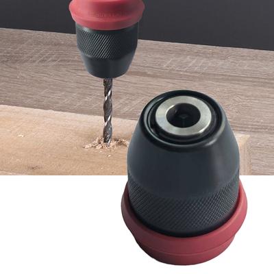 Robustes, langlebiges Bohrfutter aus Stahl für den vielseitigen Einsatz. Überragende Härte für Präzisionsbohrungen. 10 mm Spannbereich.