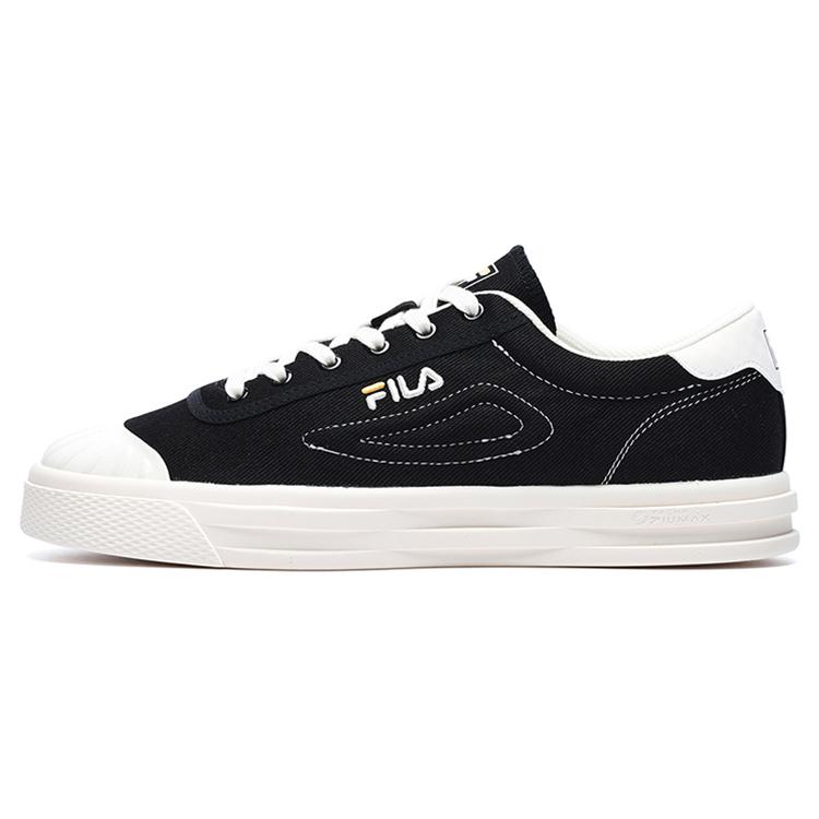 New FILA Luke Skate Shoes 'Black White' F12M226308FBK