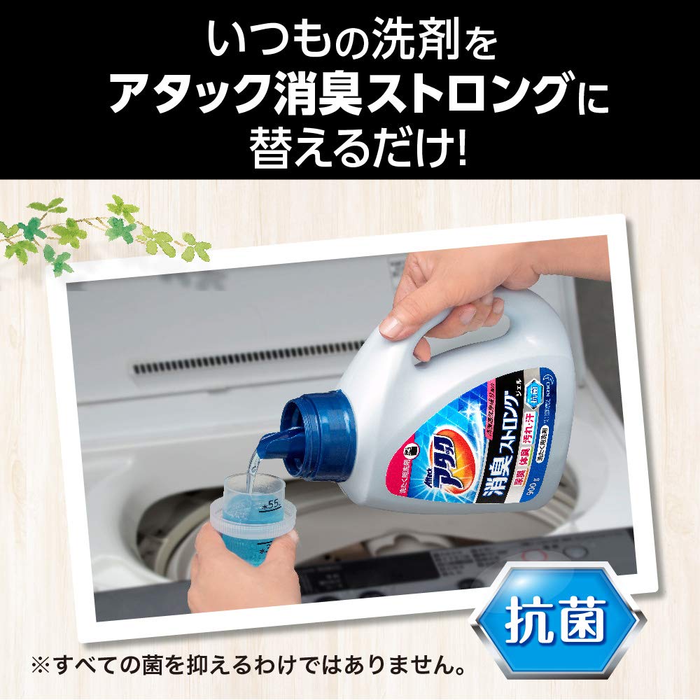 Attack Deodorizing Strong Gel Laundry Detergent Liquid Refill 810g