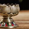 Handicraft Candle Holder Mini Candle Cup Feng Shui Accessories Candle Base  Temple
