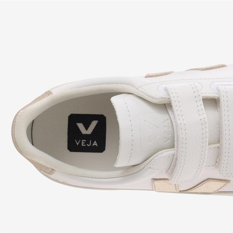 Veja Women S Leather Velcro SneakerS Recife Logo Svjf241rc05 762