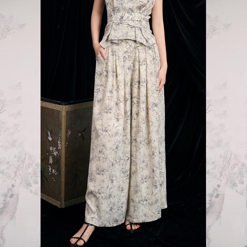 

JK&JS 2025 Spring/Summer Flowy Relaxed Fit Pants M