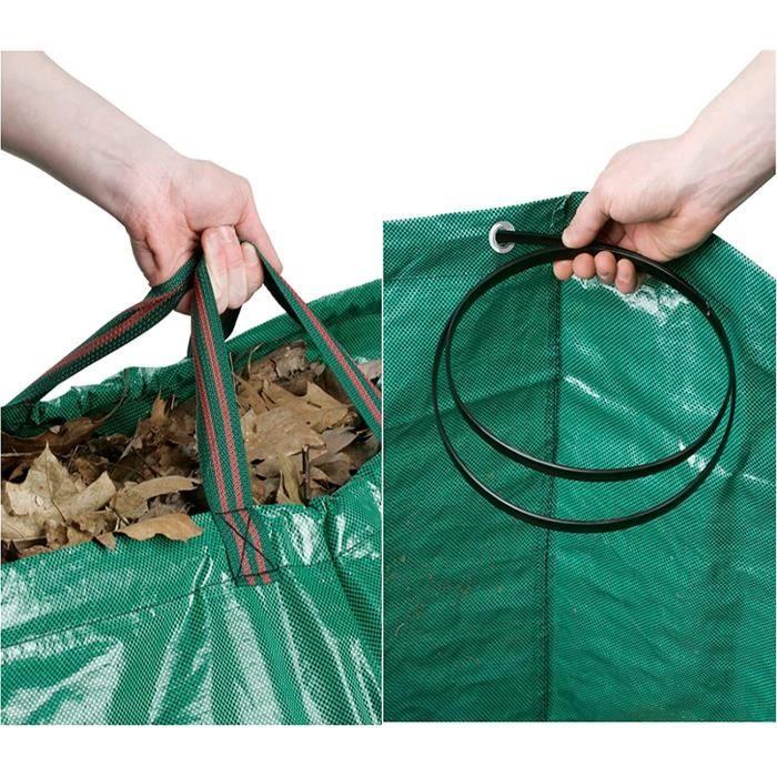 Sacs à déchets de jardin - SHAIYOU - Imperméables - Résistants à la déchirure - 60L à 500L