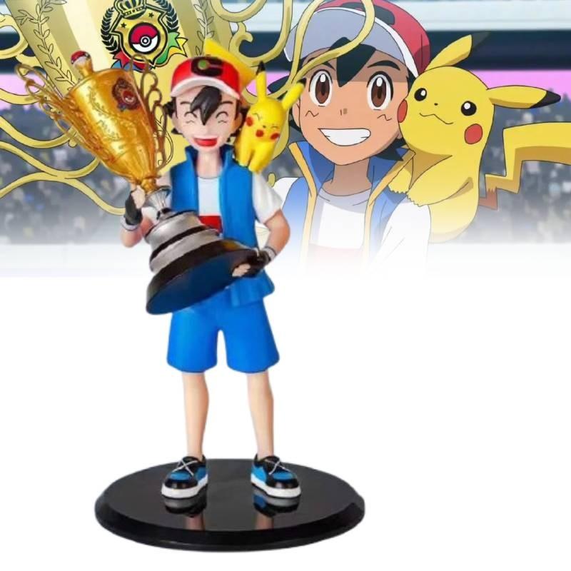 Ketchum Ash Action Figure Model Toy Cartoon Desktop Gift Decoration