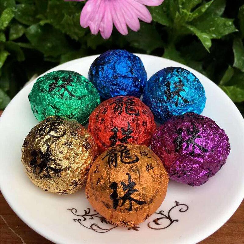 168G Regalo di festa Tè Big Tree Puerh Tè crudo Tè colorato Dragon Pearl