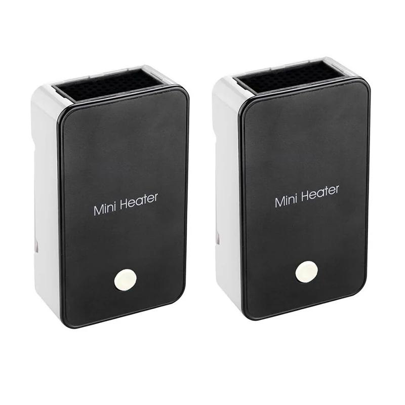 

US Portable Space Heater Desktop Hand Warmer Space Heater Portable Mini Electric Heater For Home Heaters Winter Heating Fan New US