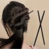 Exquisite Flower Tassel Wooden Hairpin Retro Chinese Style Handmade Floral Hair Stick Vintage Girls Women Hanfu Hair Accessories