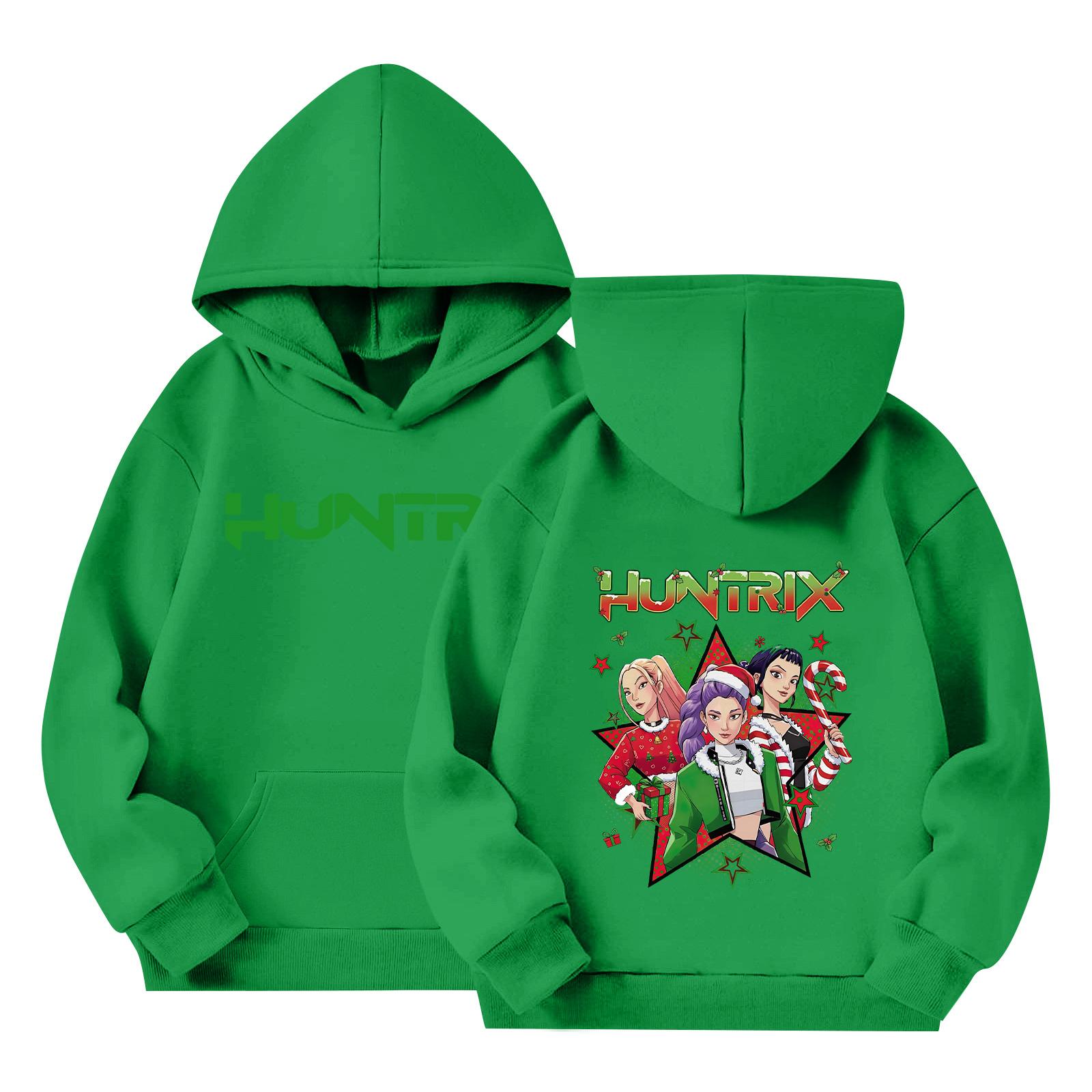Children s Long-sleeved Loose Pullover Letter-printed Hooded Sweatshirt 110 армия зеленый 1649₽