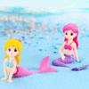 Pvc Cute   Ornament Micro Landscape Creative Aquarium Fish Tank Desk Decoration Accessories Fairy Tale Theme Layout Prop