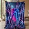 Atletico Madrid Theme blanket Soft Flannel Blanket Plush Throw Blanket Cozy Sofa Bed Blanket for Home Decor