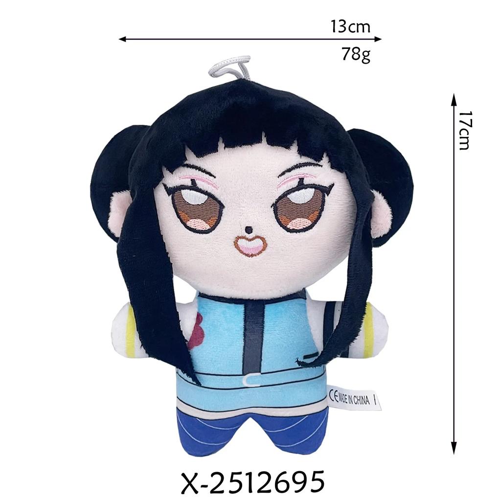 #*@ Anime Kpop Demons Hunters Plush Cute Purple Tiger Black Hat Magpie With 3 Eyes Monster Hunt Girl Group Doll For Fans Gifts
