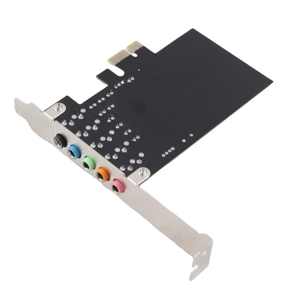 Pcie 5.1 Channel Sound Card 6 Channel Audio Card CMI8738 Chip with CD Accessories