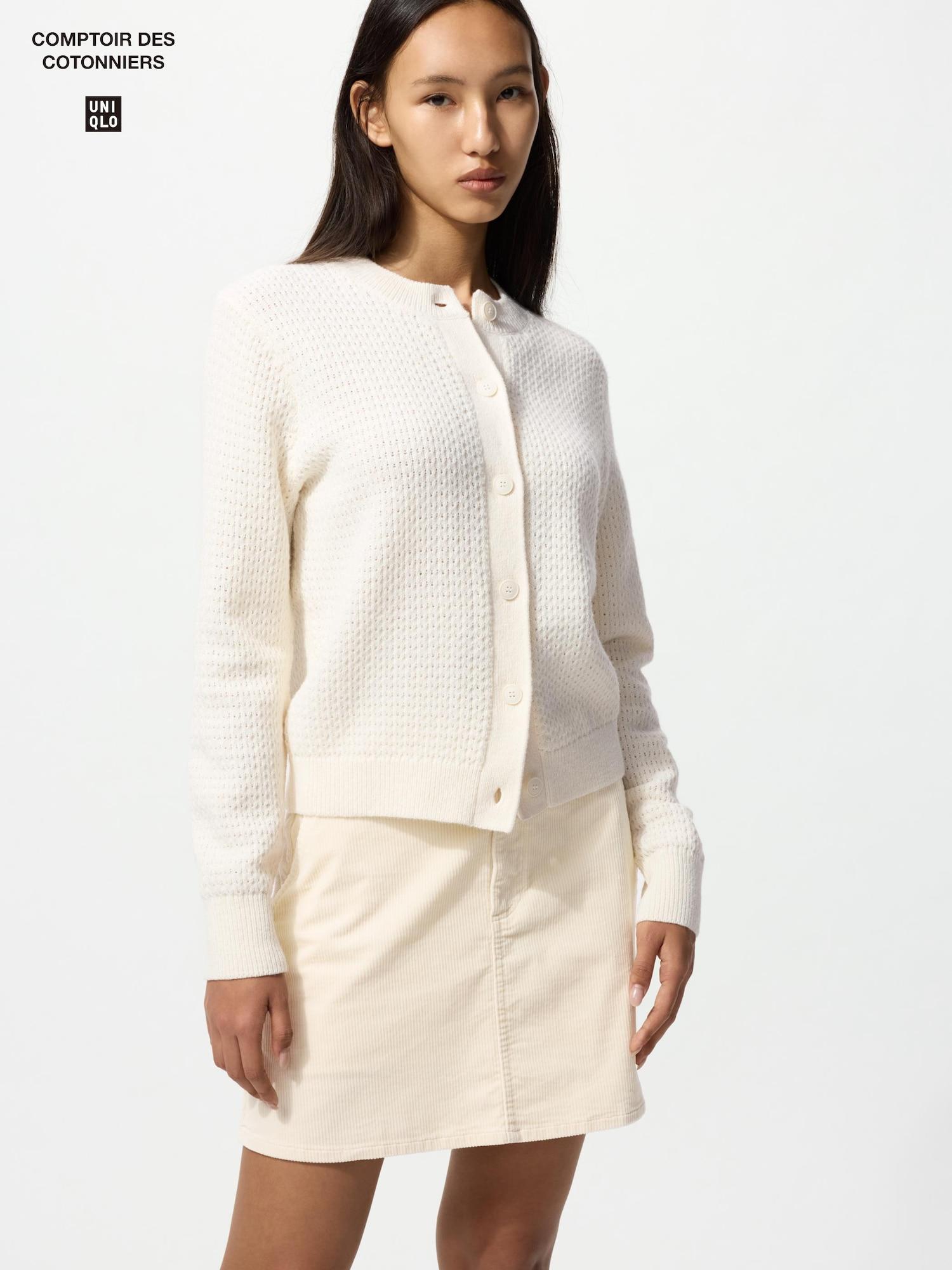 

Uniqlo Мини-юбка из вельвета 01 OFF WHITE/WOMEN XL