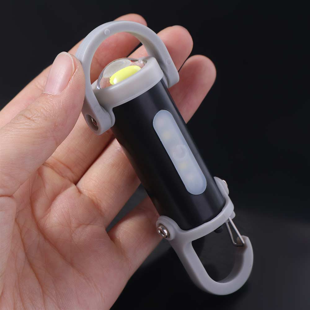 High Bright Mini Keychain Flashlight Portable Emergency Work Lights  For Camping Fishing Walking