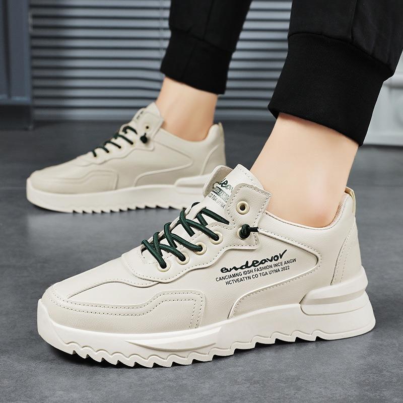 Board shoes men's spring and summer new casual board shoes men's students versatile trendy shoes low-top white shoes