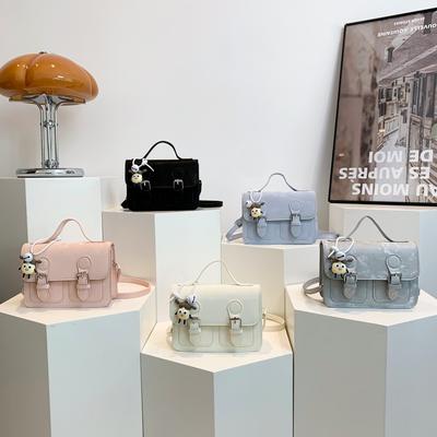 Letní nový styl Jednoduchá Osobní Retro a Módní Textura Ruční Malá Čtvercová Taška Jednoramenní Crossbody Taška