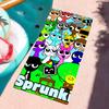 Spiel S-Sprunki Oren Cartoon Handtuch Weich Pool Geschenk für Reise Fitnessstudio Dusche Camping Schnelltrocknend Sport Große Strandtücher