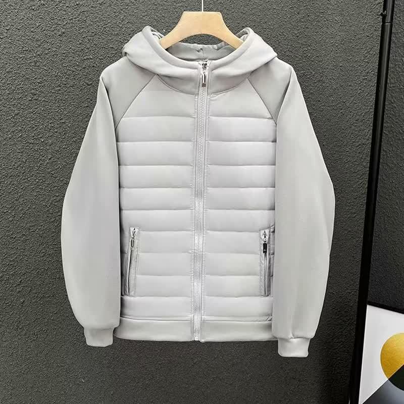 

Унісекс Легка Бавовняна Куртка-Парка з Капюшоном 2025 - Зручний, Повсякденний, Універсальний Верхній Одяг XXX-Large сірий колір